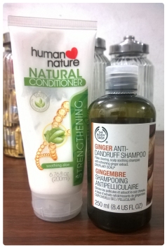 human nature natural conditioner body shop antidandruff